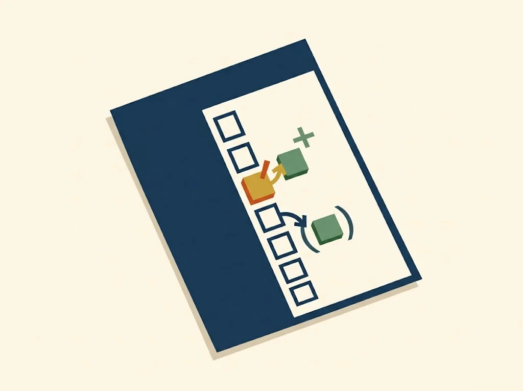 Editorial illustration of an IRS tax form with a magnifying glass over the Form 8949 column f adjustment codes section